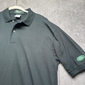Land Rover Gear Outer Banks Green‎ Performance Polo Shirt Men's Large